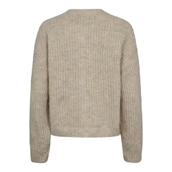 FRO O-NECK CARDIGAN - IVORY