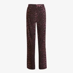 ALMA-WIDE-PANTS - BORDEAUX LUX LEO,