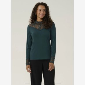  Cream Blonde Jersey Bluse Panderosa Pine