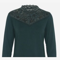  Cream Blonde Jersey Bluse Panderosa Pine