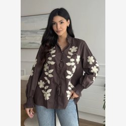 Skjorte Paris Romance Brun