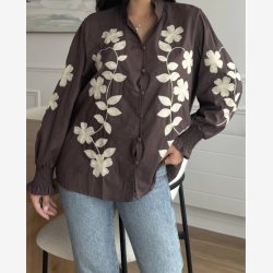 Skjorte Paris Romance Brun