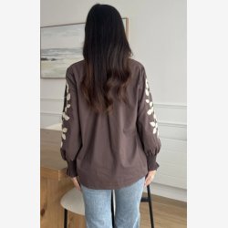 Skjorte Paris Romance Brun