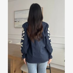 Skjorte Paris Romance Navy