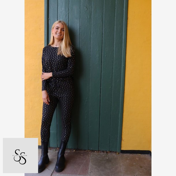 ALMA-LS-TOP - BLACK GOLD HEART