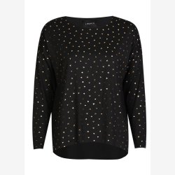 ALMA-LS-TOP - BLACK GOLD HEART